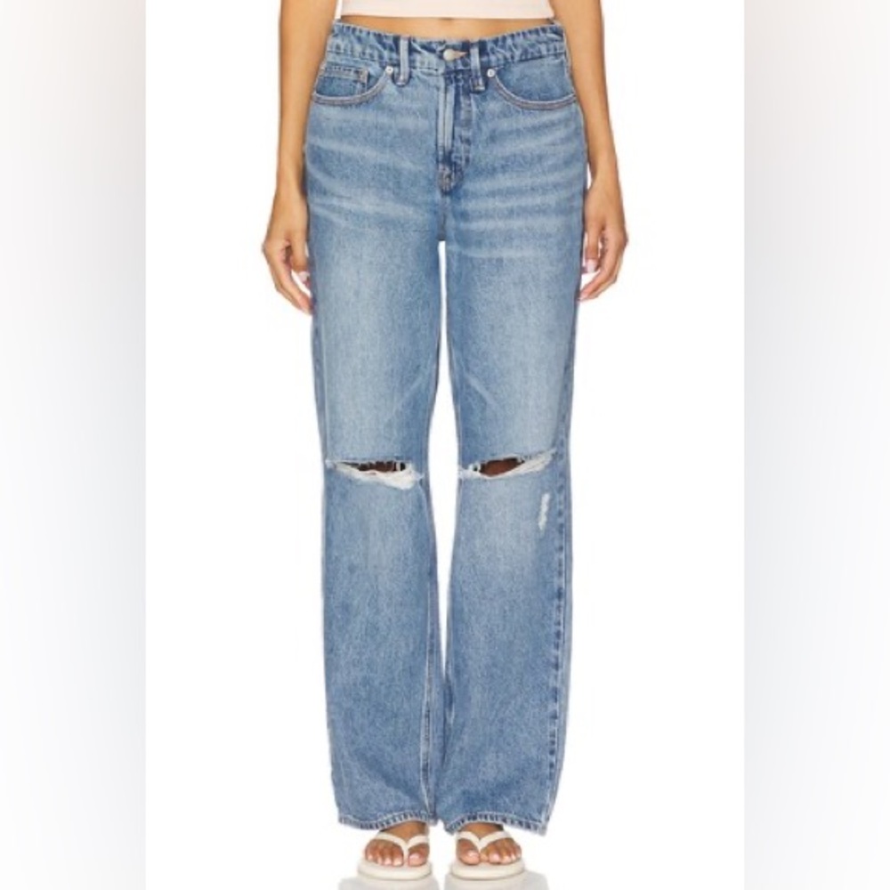 Good American 90s Relaxed Jeans - size 4/27